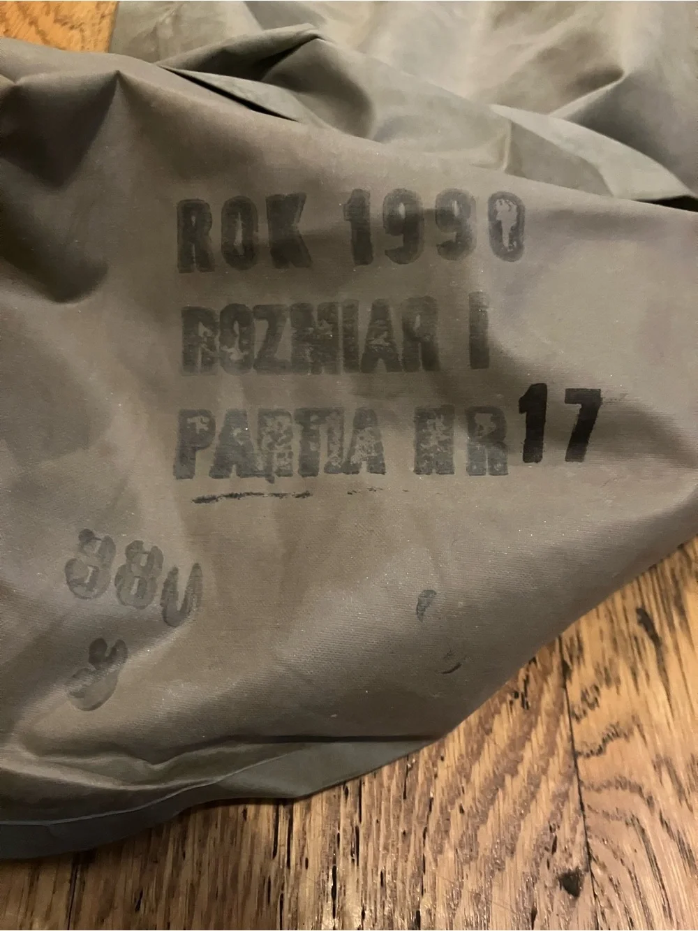 Vintage Polish Military Surplus OP-1 Waders Pair Rubber Deadstock Green 1990